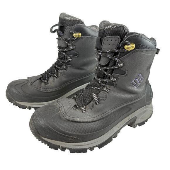 Columbia Bugaboot Snow Boot Woman's Size 9 insulated Waterproof Warm Black - Picture 1 of 11